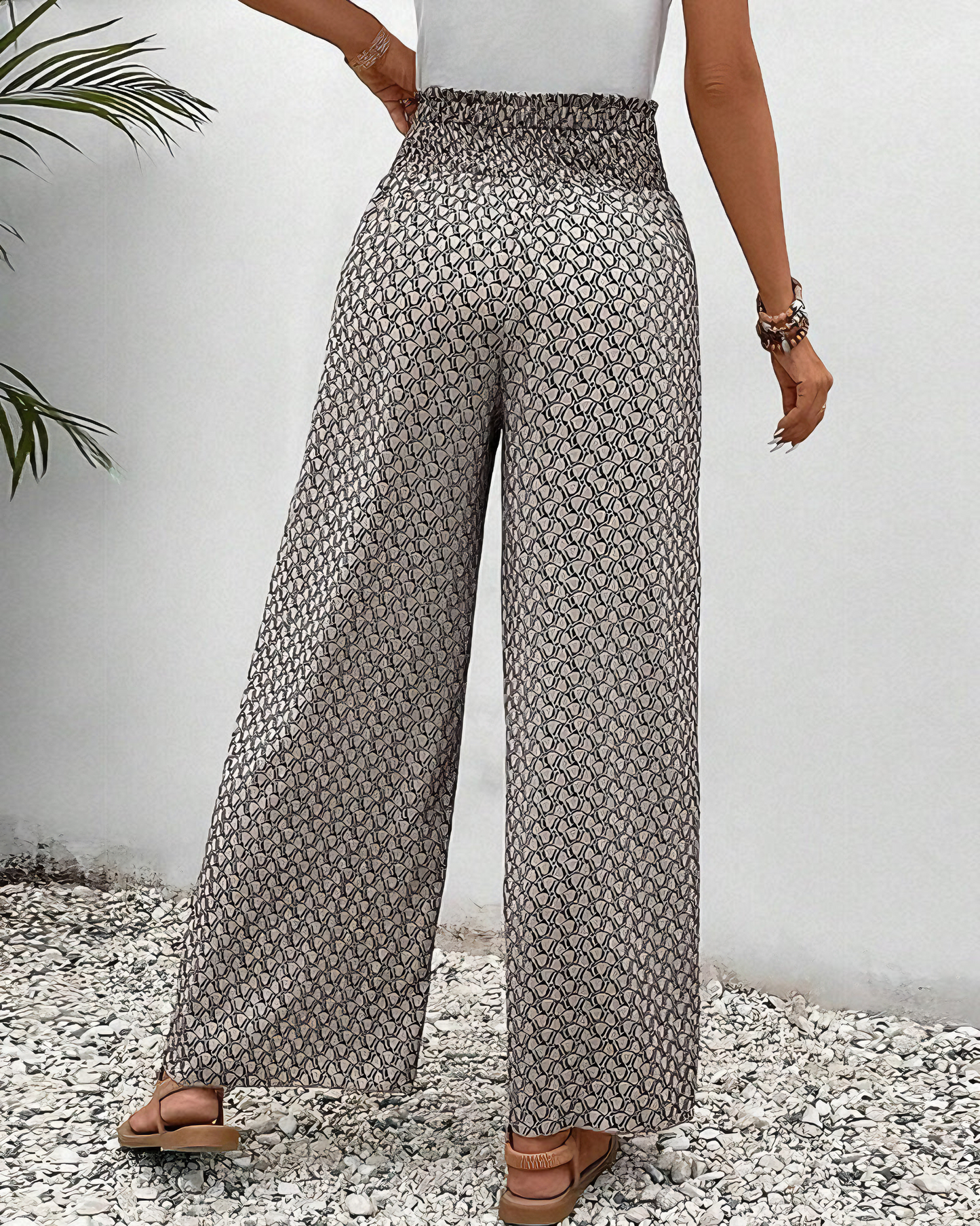 Ivyshape | Wide Legged Pants