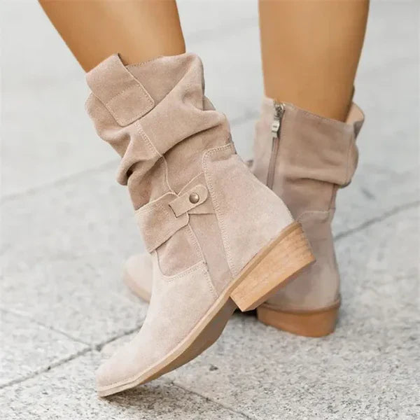 Ivyshape | Casual Boots With Low Heel