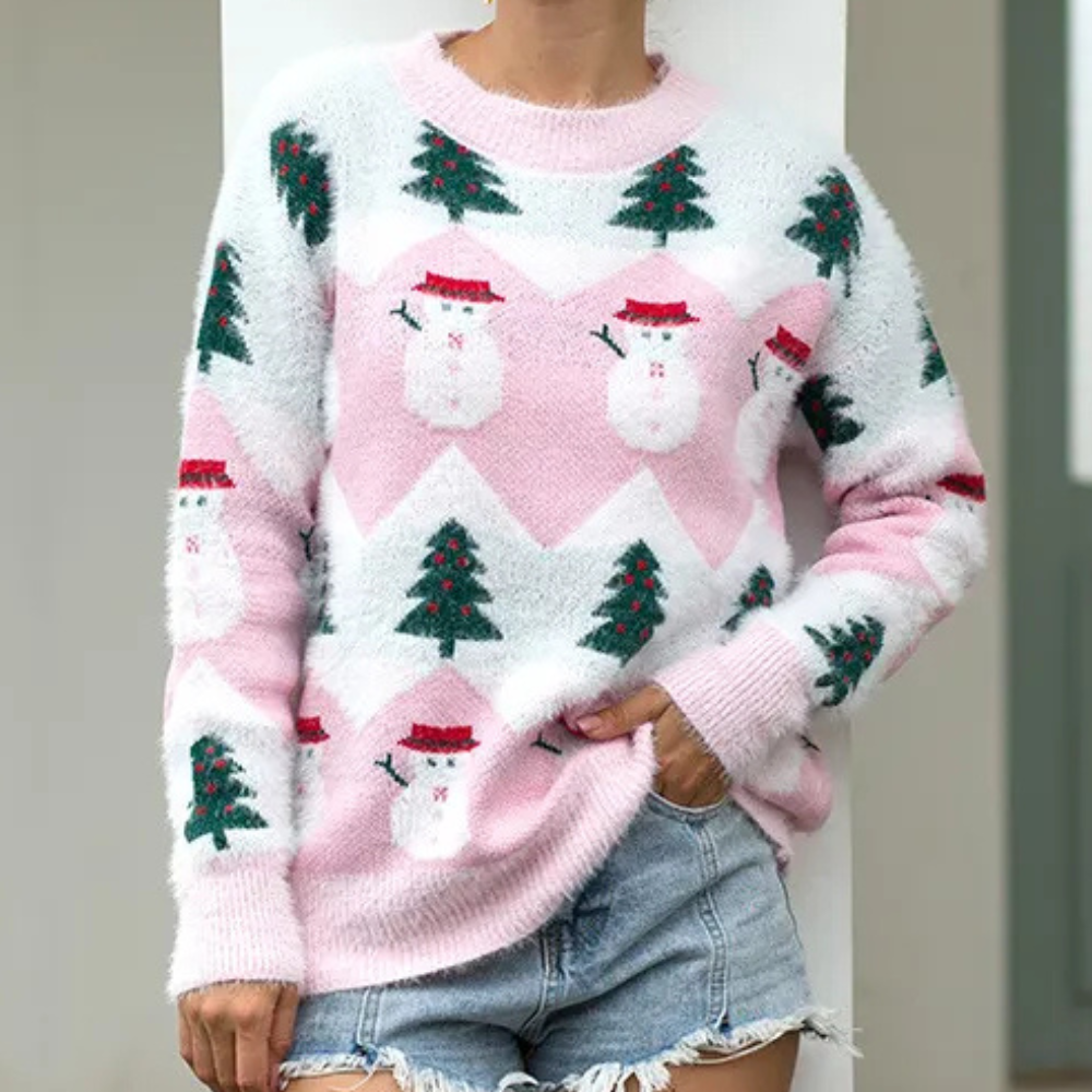 Ivyshape | Fashionable Christmas Sweater for Women