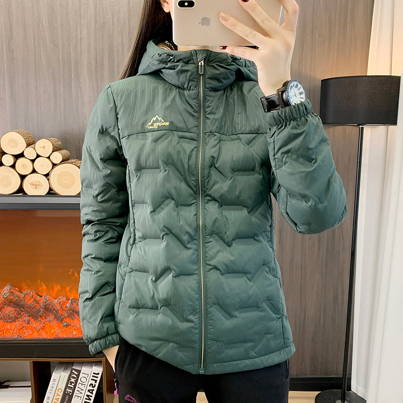 Ivyshape | Women's Winter Water And Wind-Resistant Down Jacket