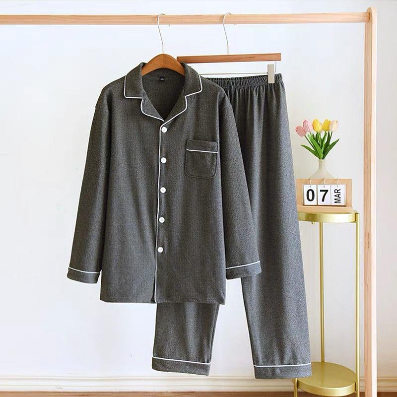 Ivyshape | Woolen Nightsuit Set