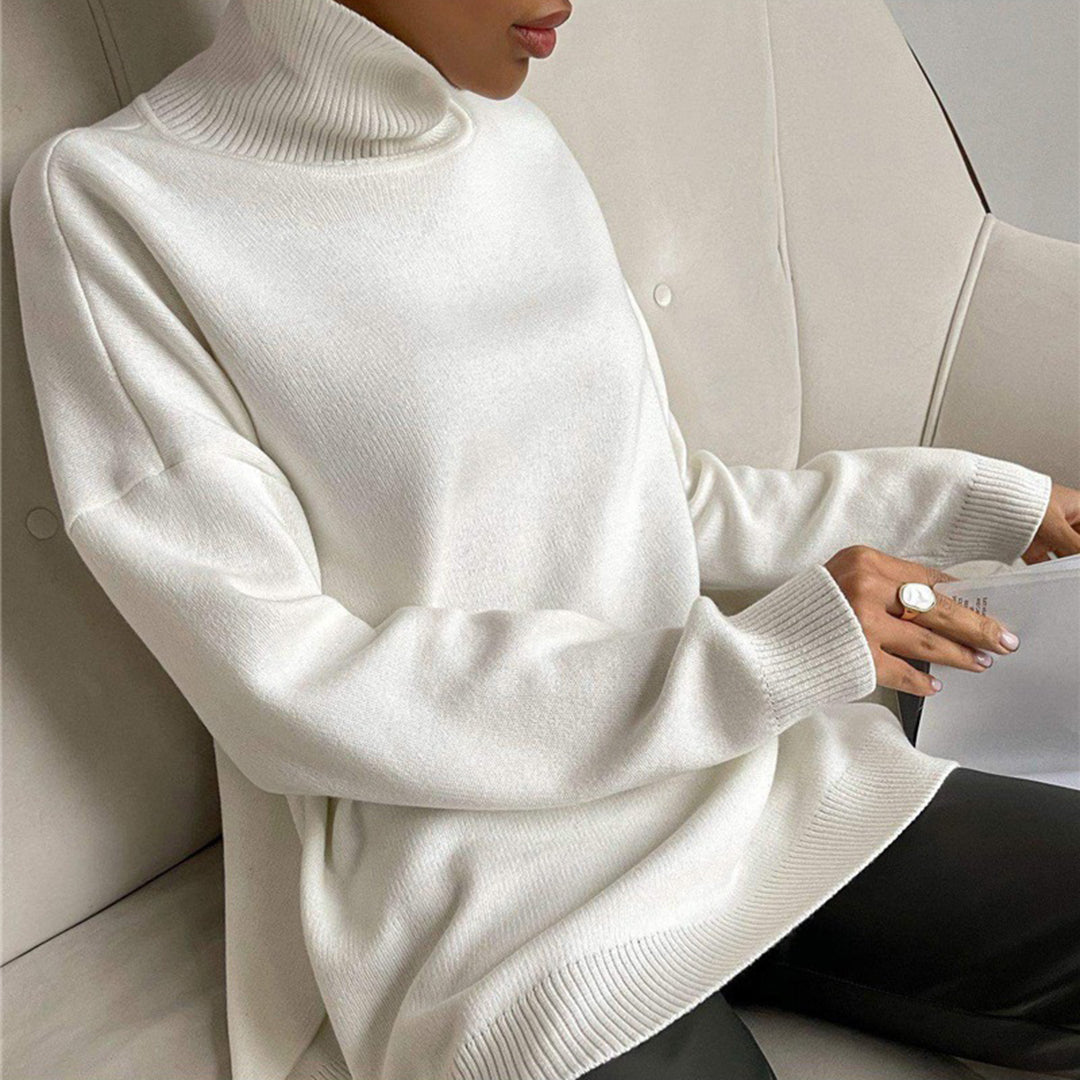 Ivyshape | Stylish Side Split Sweater