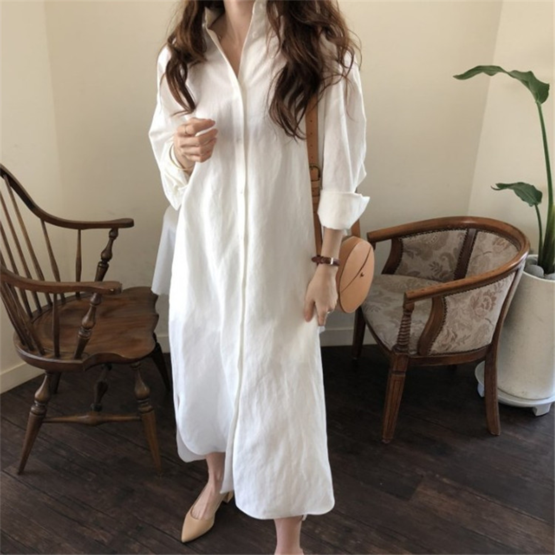 Summer Maxi Dress with Long Sleeves | Perfect for Casual Days