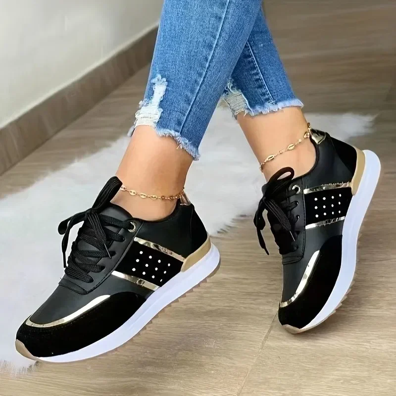 Elegant Platform Sneakers for Women