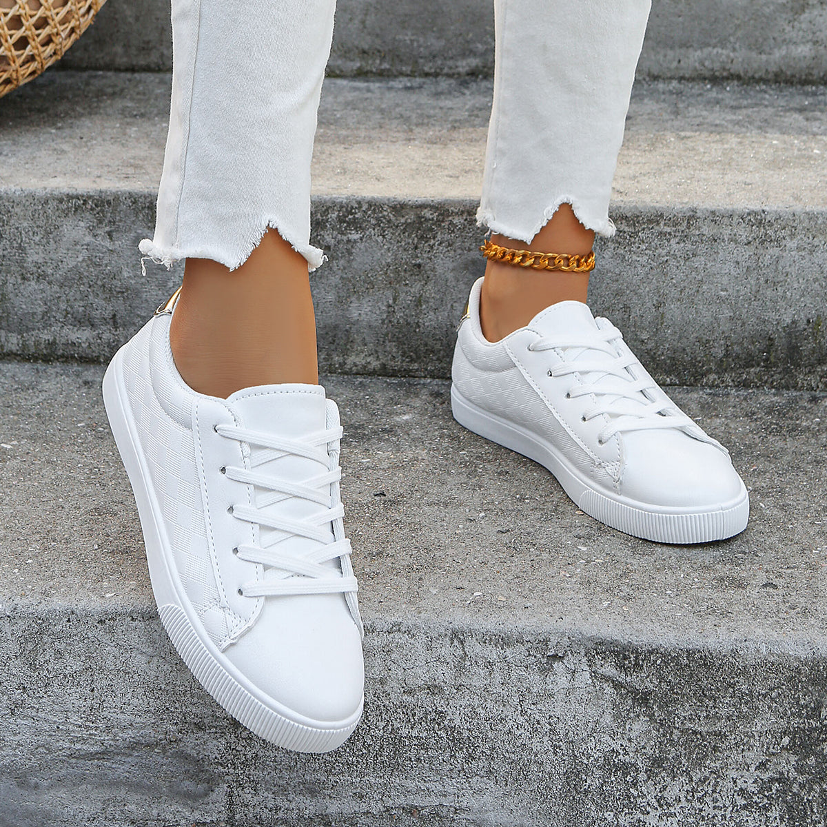 Stylish Breathable Platform Sneakers for Women