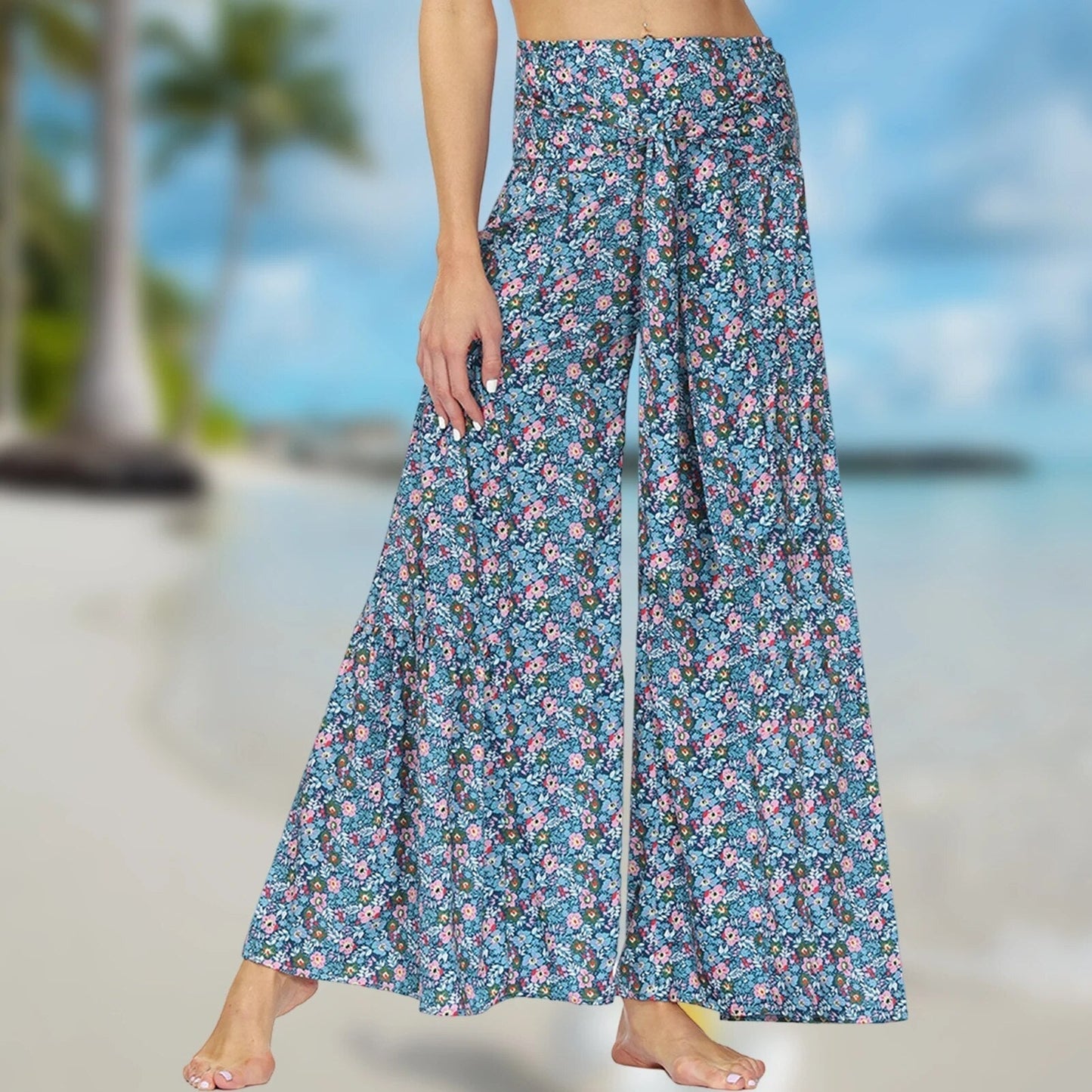 Ivyshape | Pants In Bohemian Style