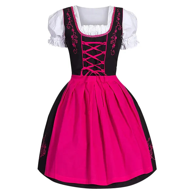 IvyShape Bavarian Oktoberfest Costume Trachten Dress