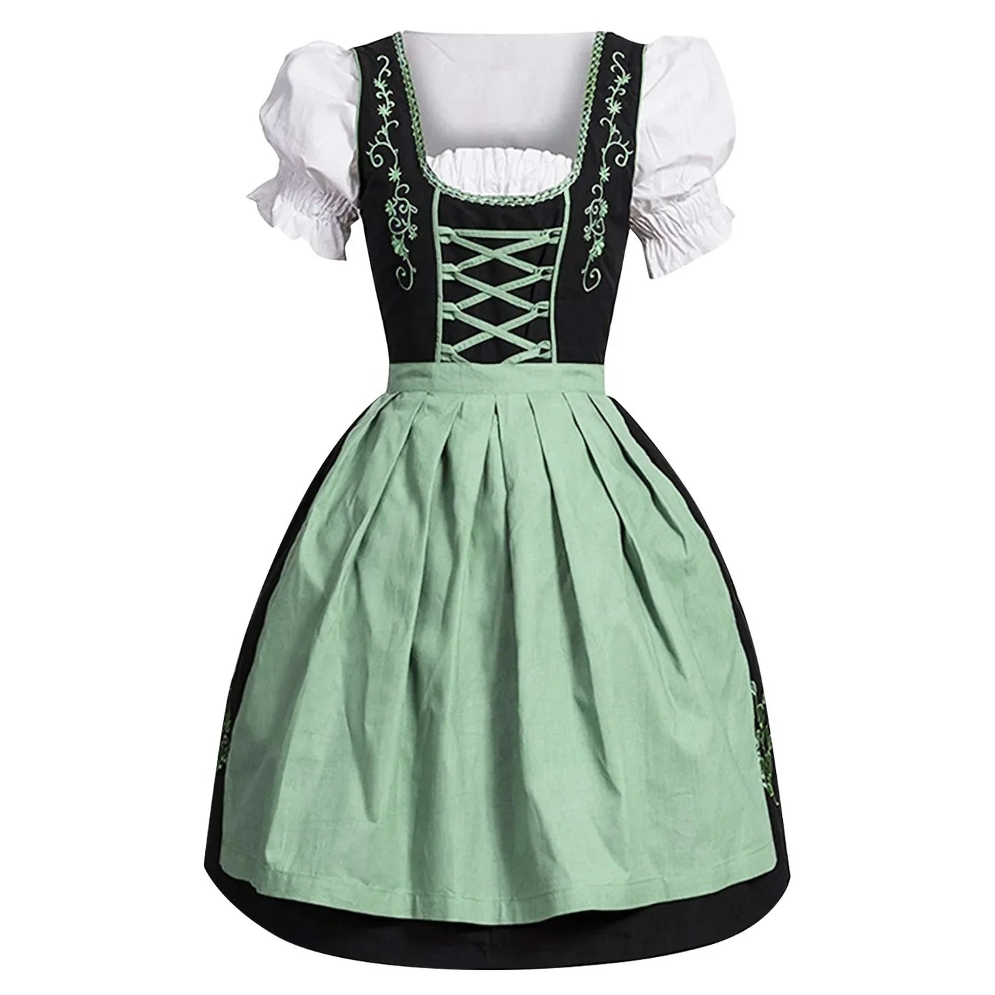 IvyShape Bavarian Oktoberfest Costume Trachten Dress