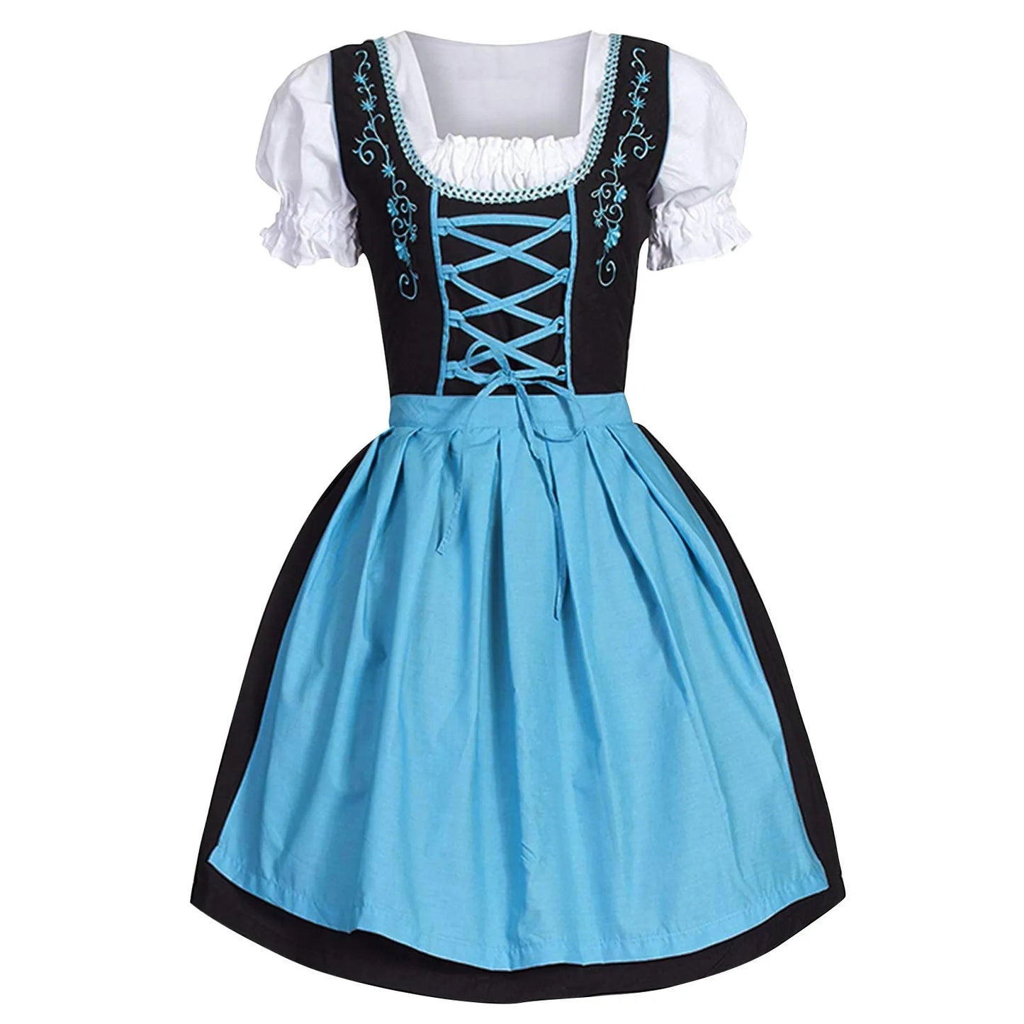 IvyShape Bavarian Oktoberfest Costume Trachten Dress