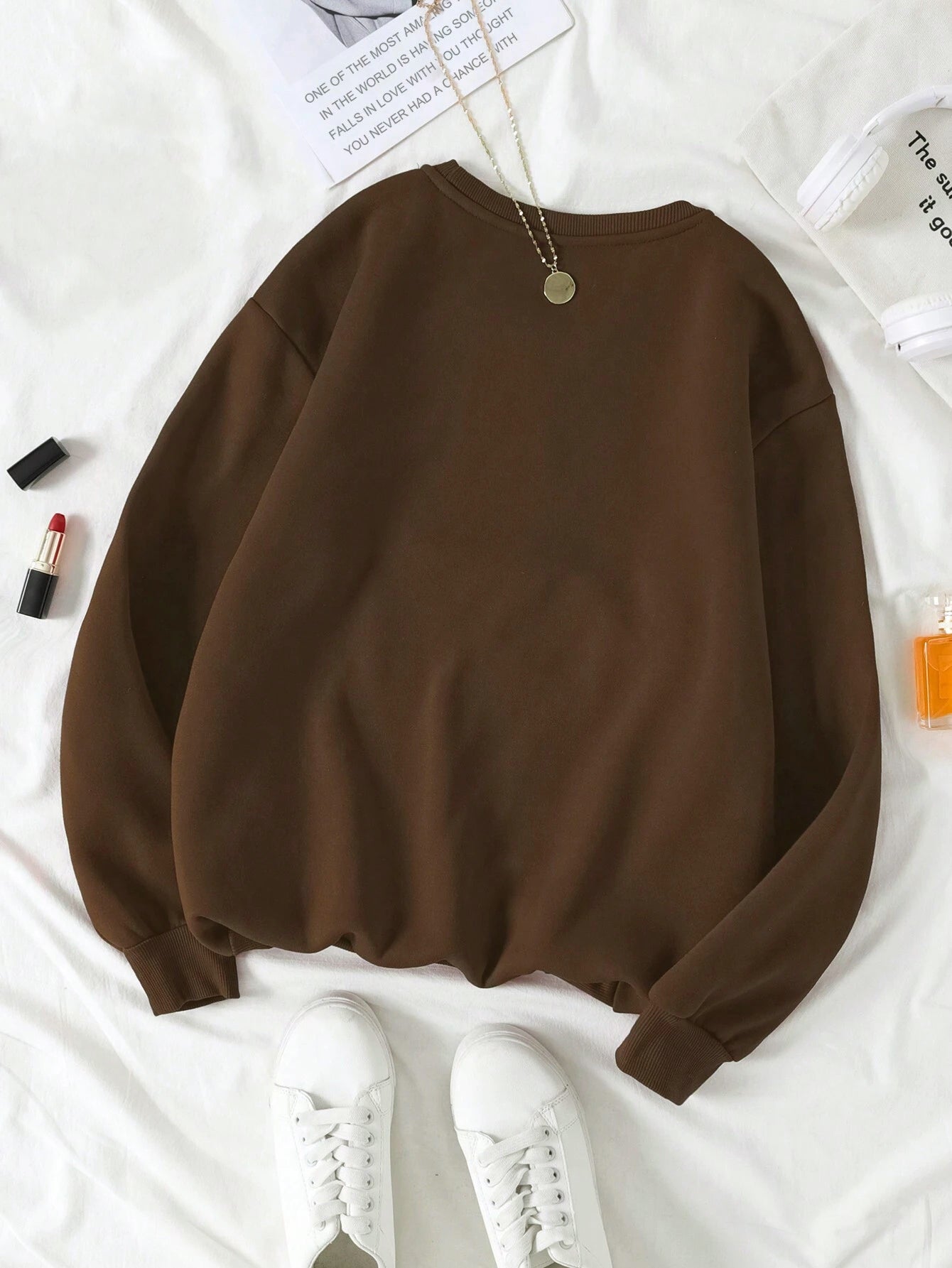 Ivyshape | Warm Loose Sweatshirt for Women