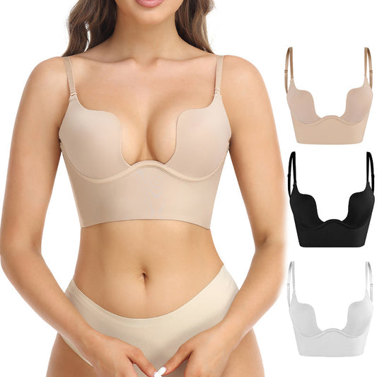 IvyShape | Chic Seamless Backless Bra for Women