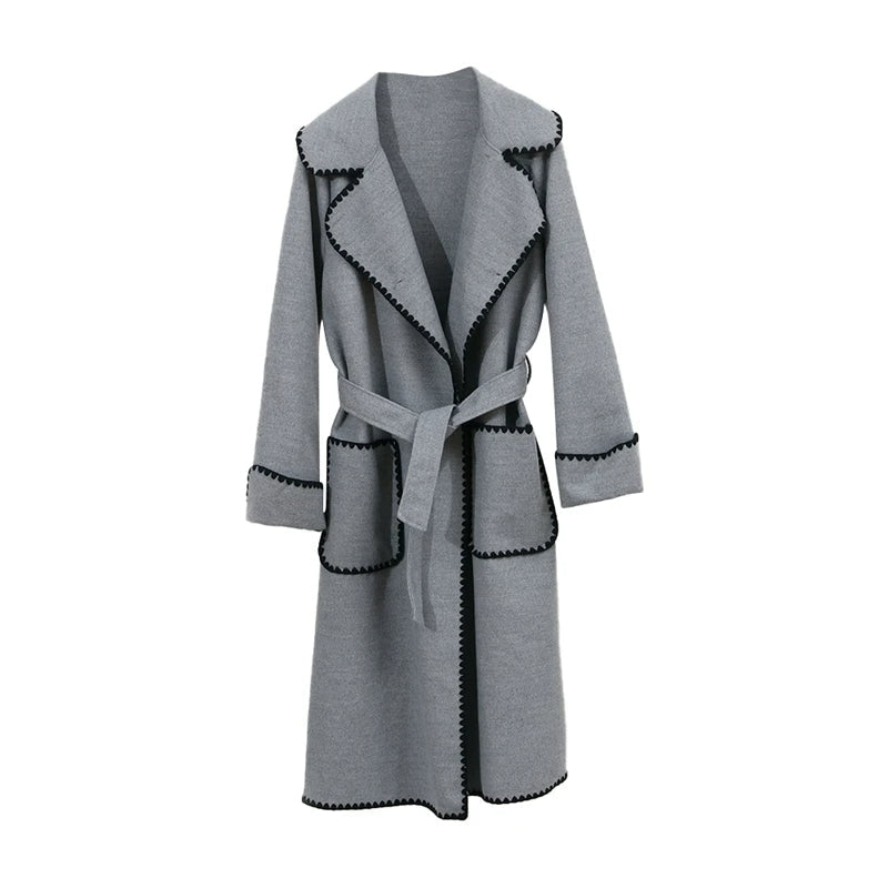 Ivyshape | Woolen Coat