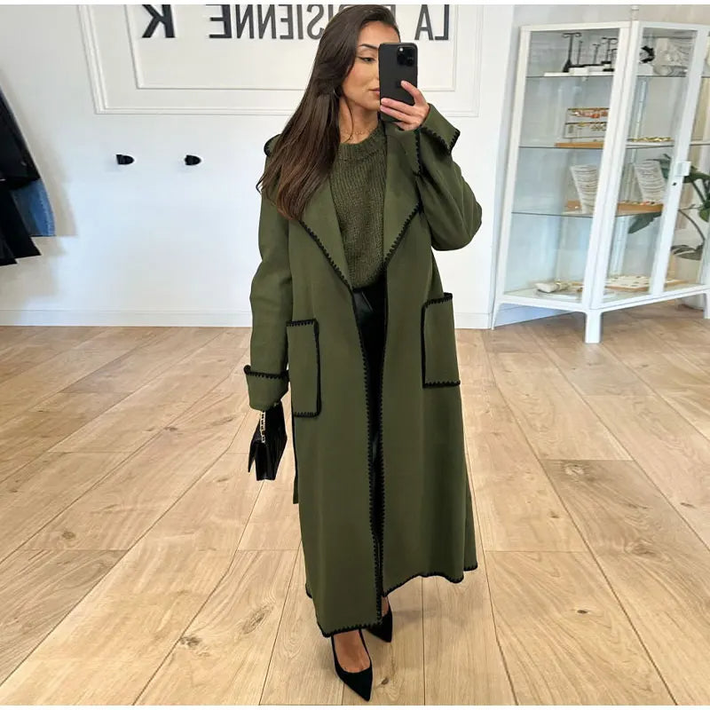 Ivyshape | Woolen Coat