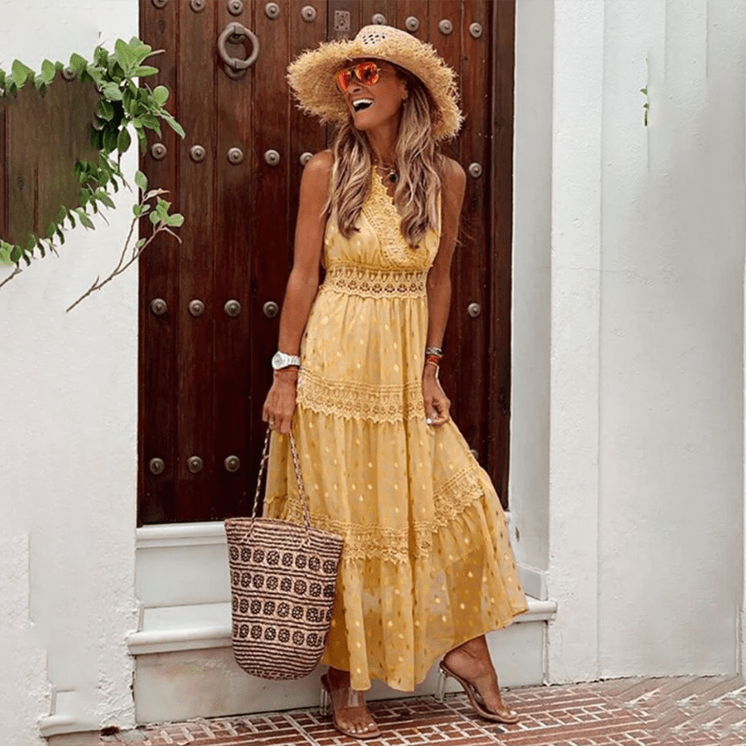 Maxi Dress - Casual - Lightweight - Ideal for Summer