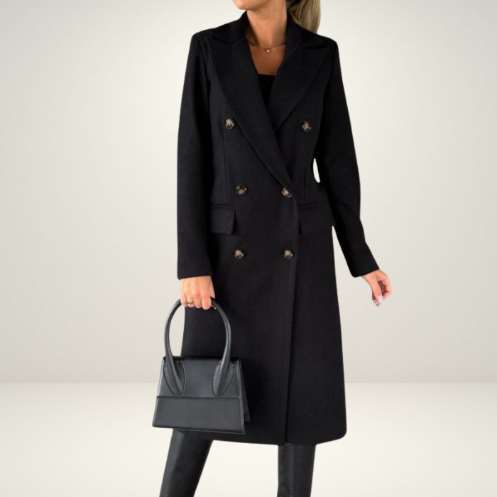 Ivyshape | Wool Coat Stylish Women's Coat For Fall And Winter