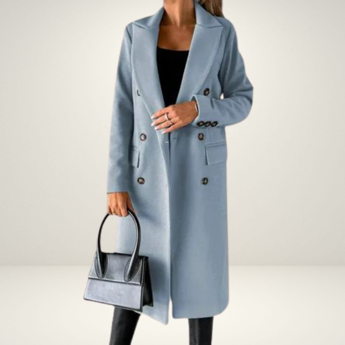 Ivyshape | Wool Coat Stylish Women's Coat For Fall And Winter