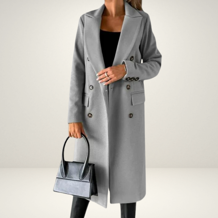 Ivyshape | Wool Coat Stylish Women's Coat For Fall And Winter