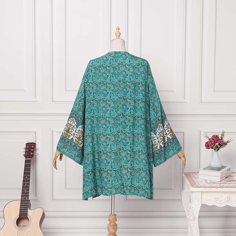 IvyShape | Boho-Kimono A Cheerful, Stylish, And Mid-Length Kimono!