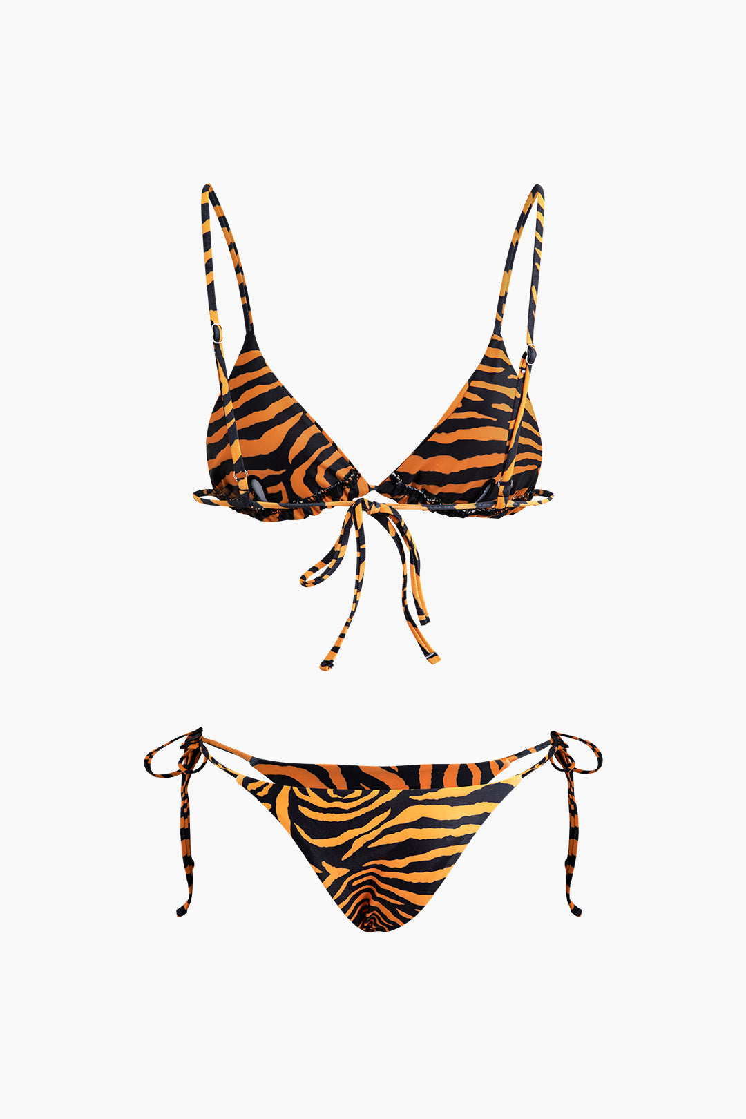 Ivyshape | Print Tied Bikini Set