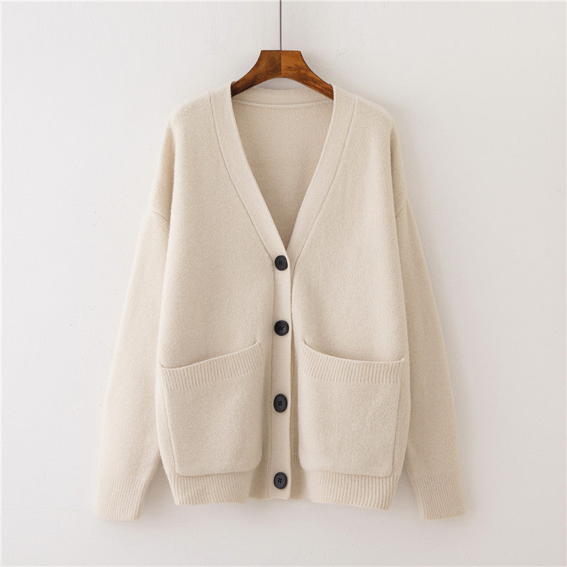 Ivyshape | Relaxed Fit Cardigan