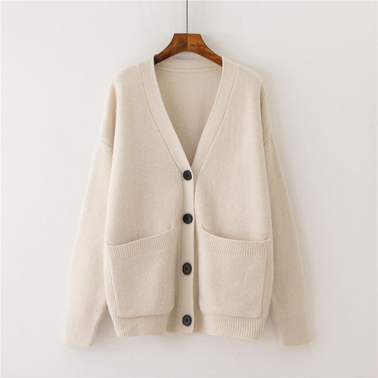 Ivyshape | Relaxed Fit Cardigan