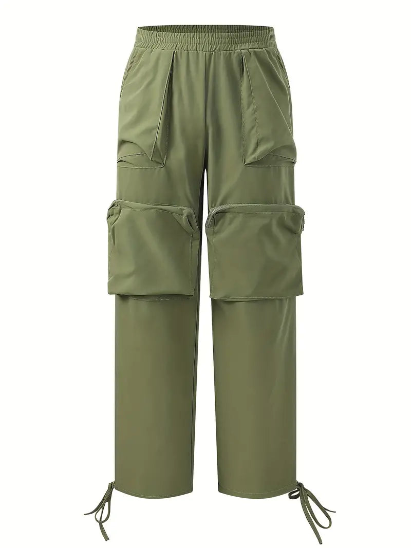 Ivyshape | Stylish Light Cargo Pants