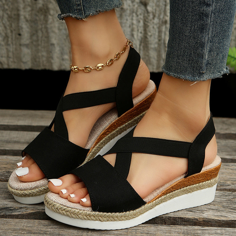 Ivyshape | Strappy Sandals Cersei