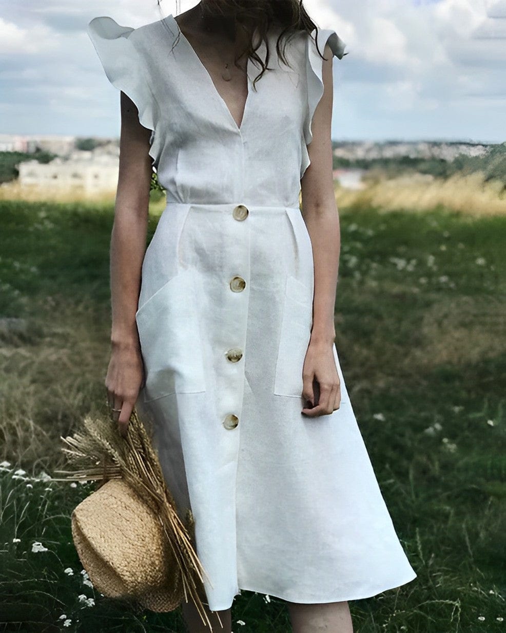 Summer Elegant Vintage Dress | Ideal for Summer