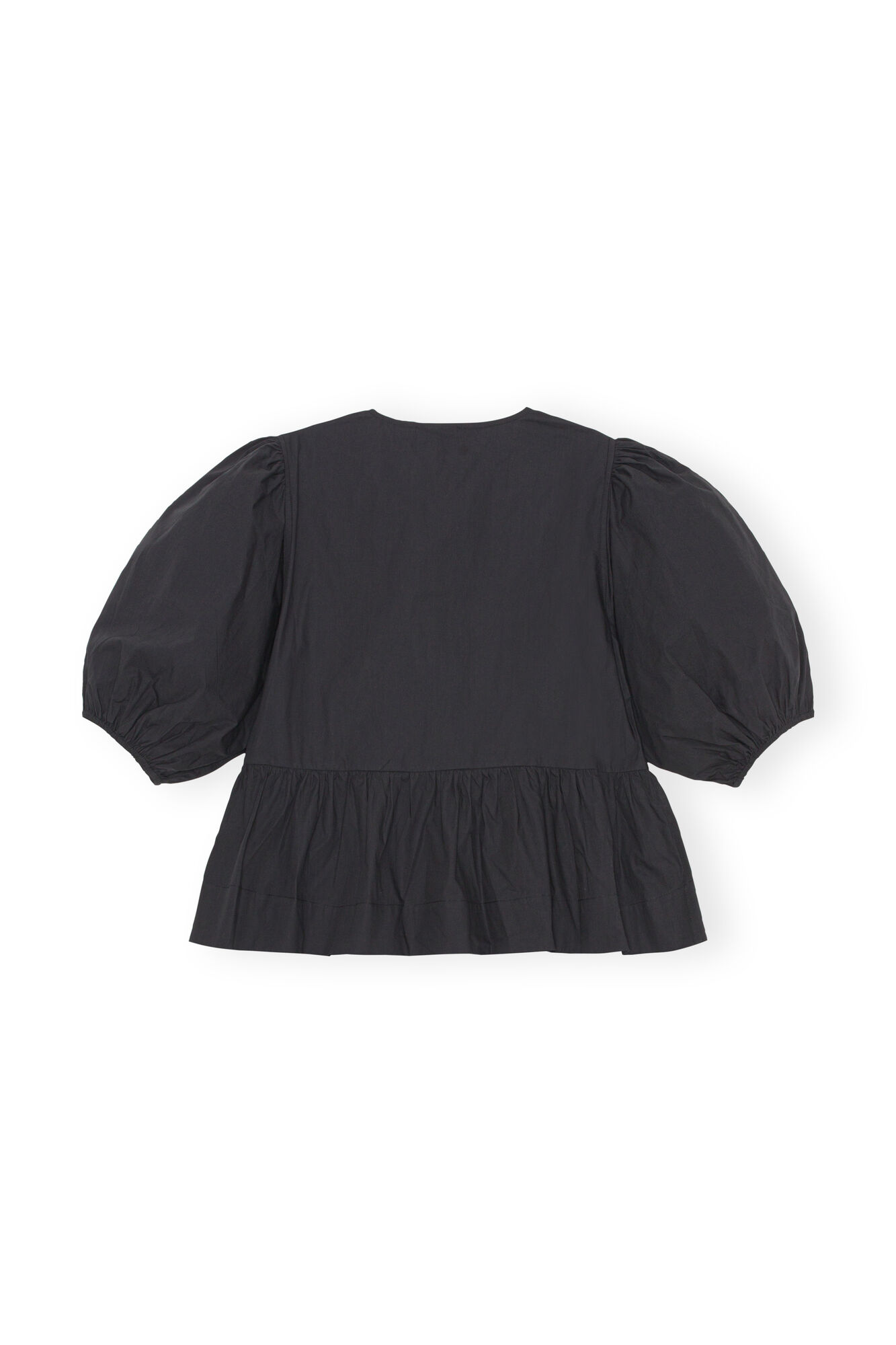 Ivyshape | Women's Puff Sleeves Blouse Flowy