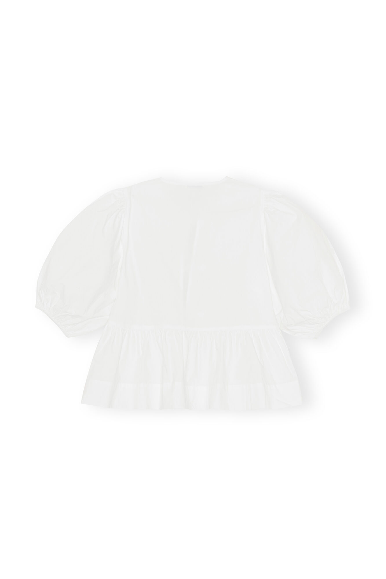 Ivyshape | Women's Puff Sleeves Blouse Flowy