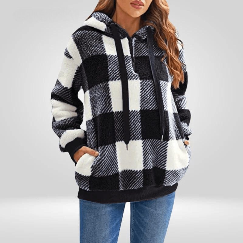 Ivyshape | Warm Half-Zip Sweater