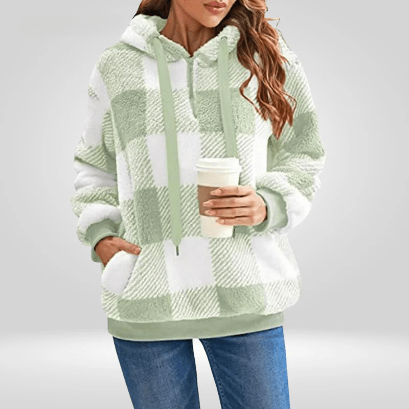 Ivyshape | Warm Half-Zip Sweater