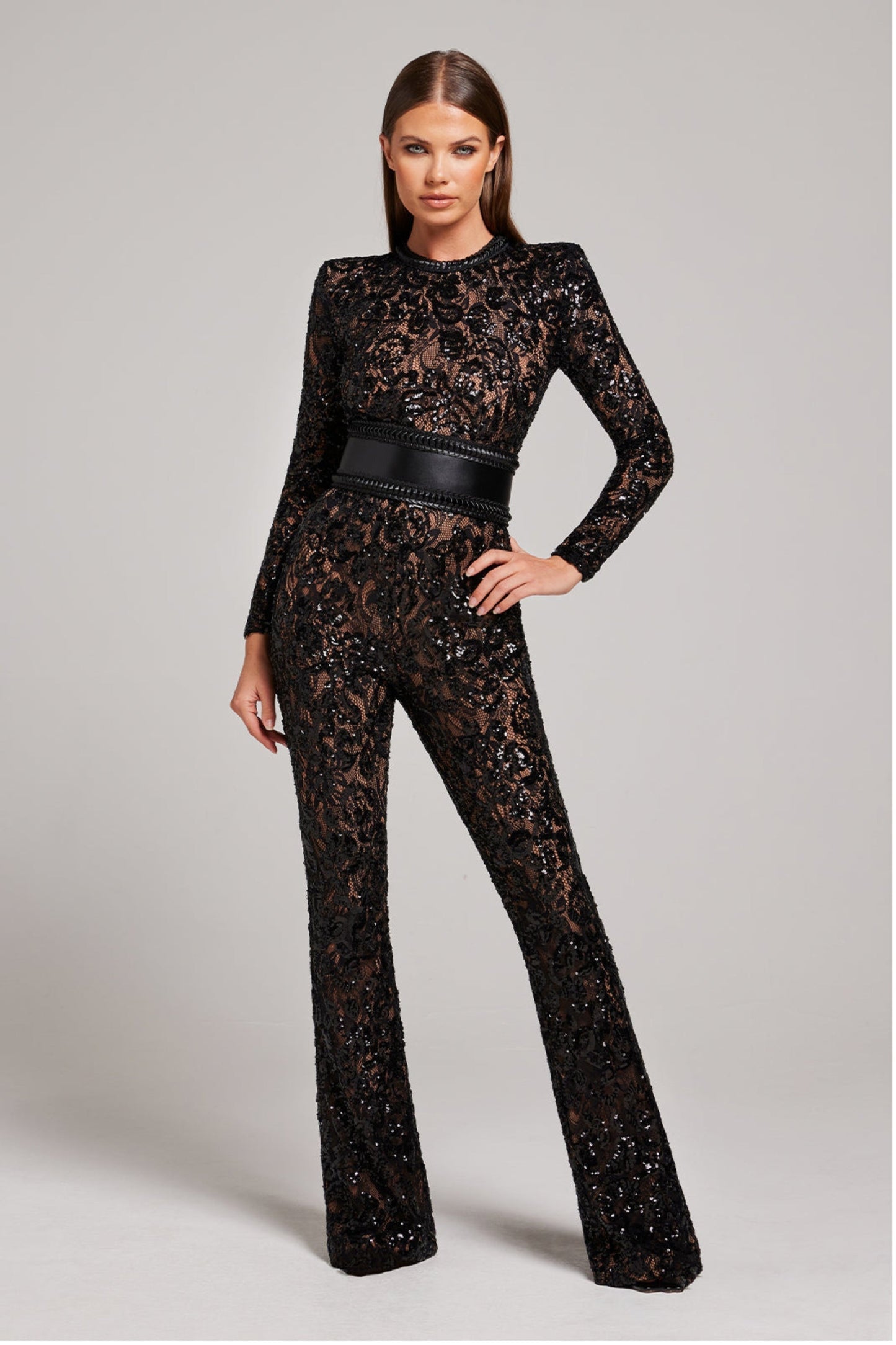 Ivyshape | Lace Glamour Jumpsuit