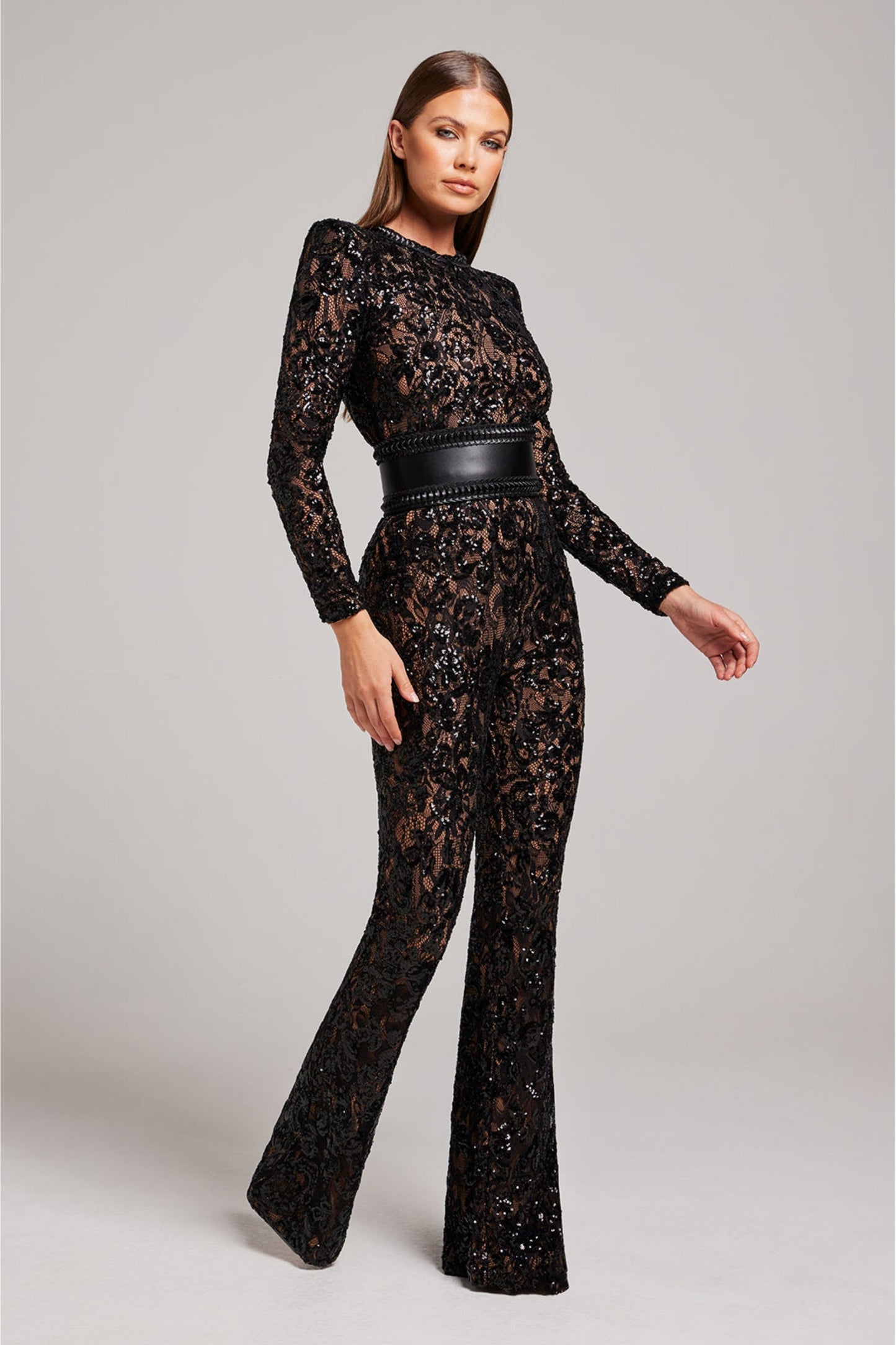 Ivyshape | Lace Glamour Jumpsuit