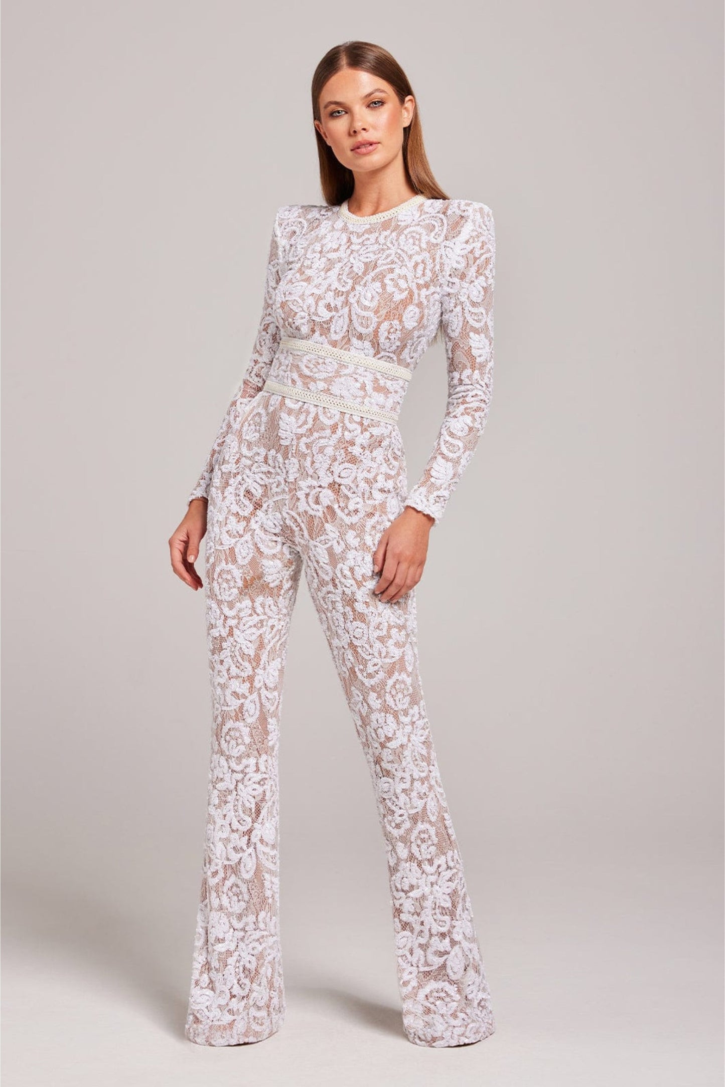 Ivyshape | Lace Glamour Jumpsuit