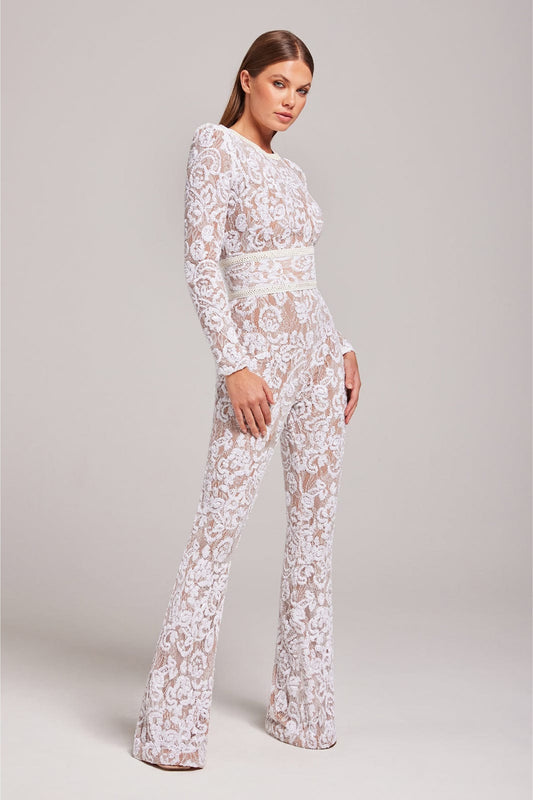 Ivyshape | Lace Glamour Jumpsuit