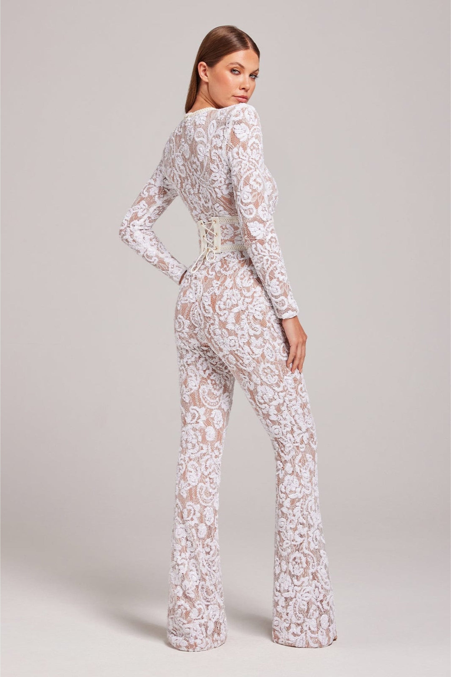 Ivyshape | Lace Glamour Jumpsuit