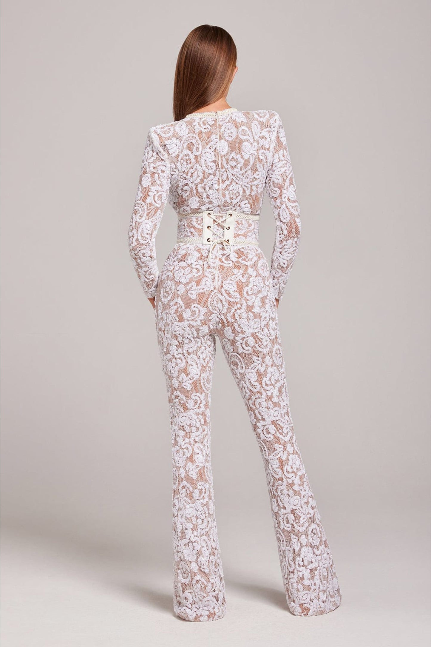 Ivyshape | Lace Glamour Jumpsuit