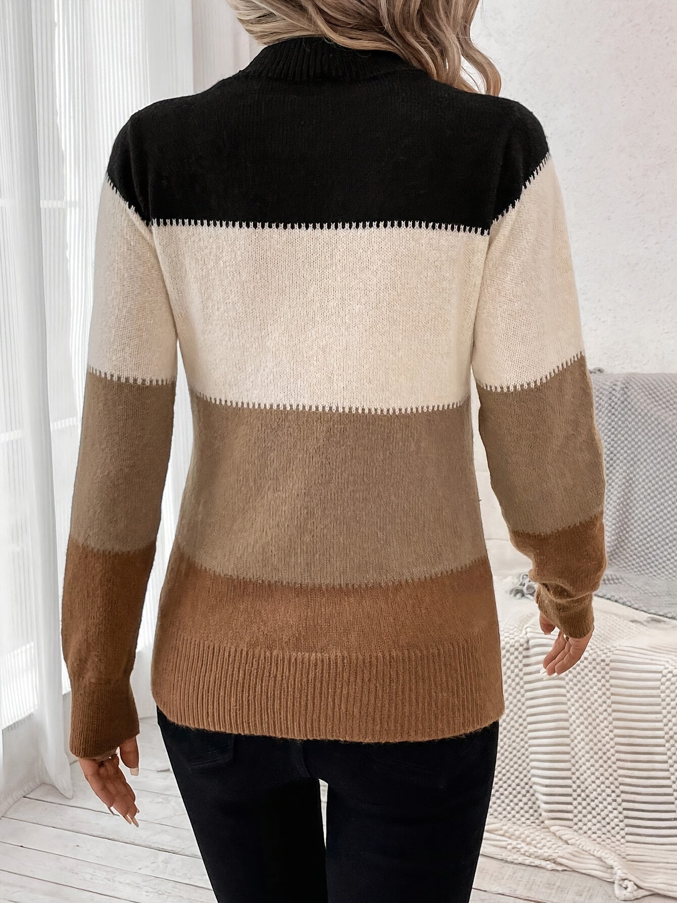 Ivyshape | Soft Layered Sweater