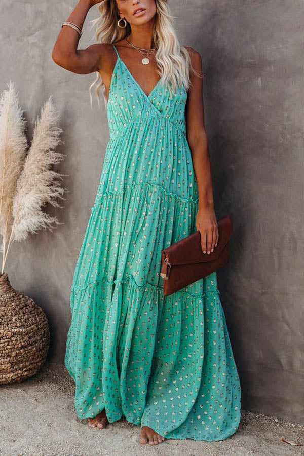 Ivyshape | Tiered Maxi Dress