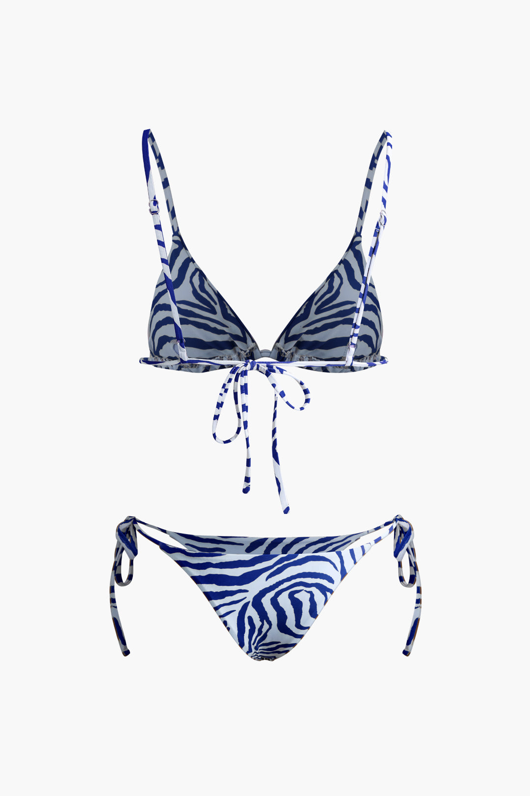 Ivyshape | Print Tied Bikini Set