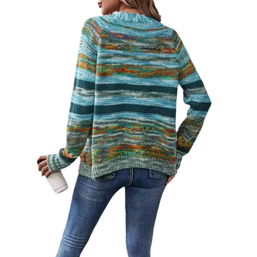 Ivyshape | Women'sCasual Long Sleeve Sweater