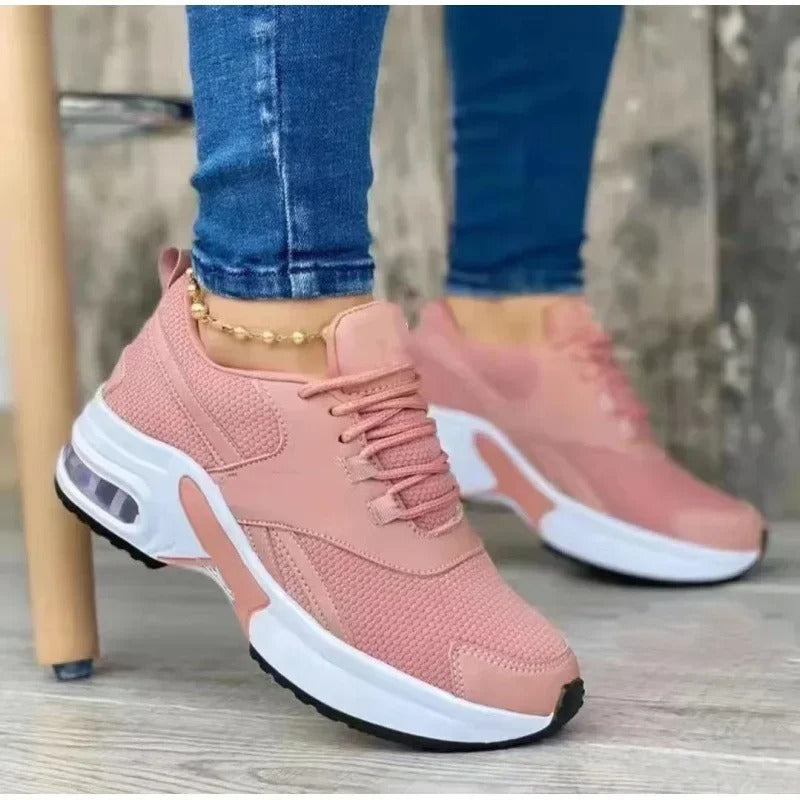 Trendy Breathable Mesh Sneakers for Women