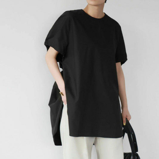 Ivyshape | Simple Loose-Fitting Casual T-Shirt