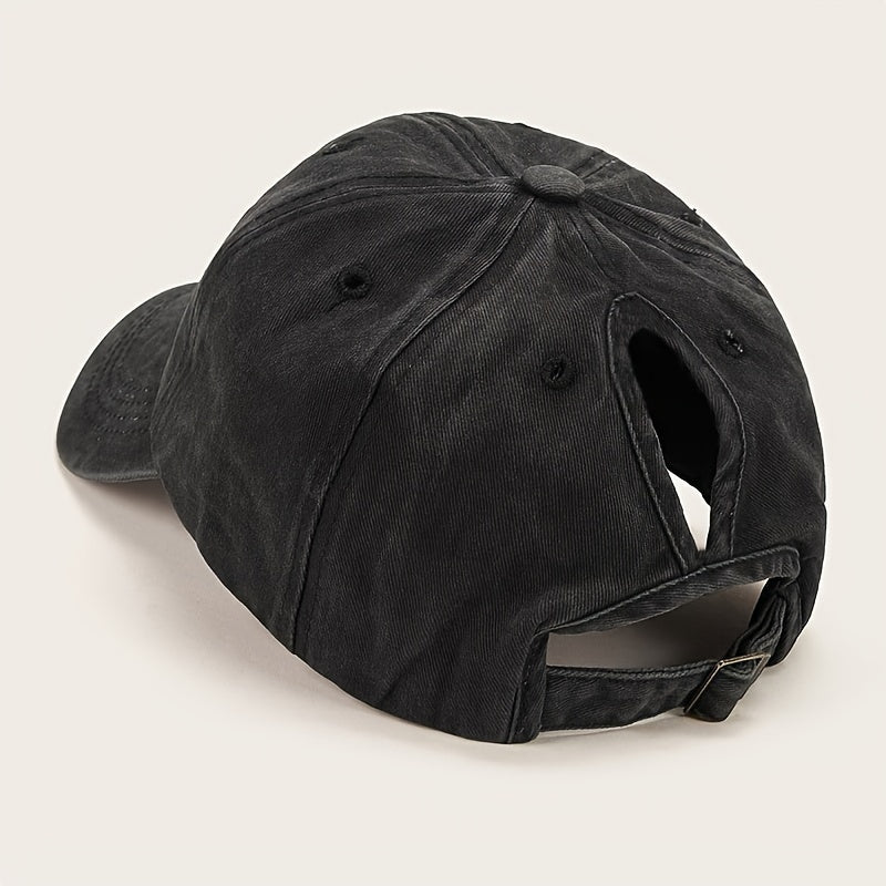 Ivyshape | Ponytail Baseball Cap With Breathable Comfort and UV Protection