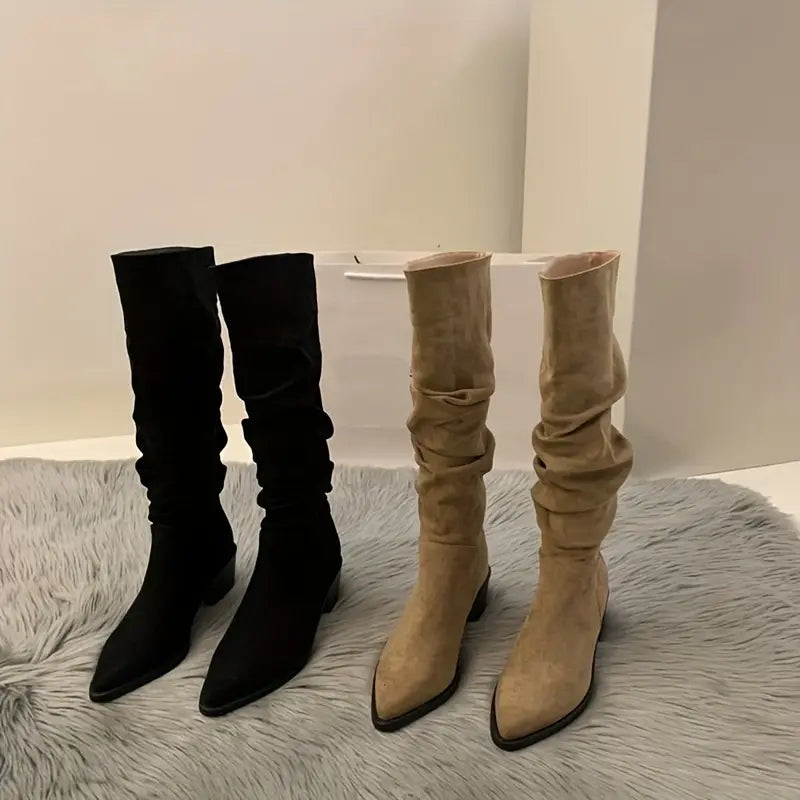 Ivyshape | Stylish Women's Boots With Medium Width