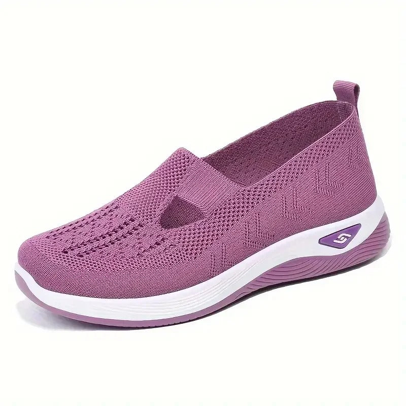 Breathable Hollow-Out Flats for Women