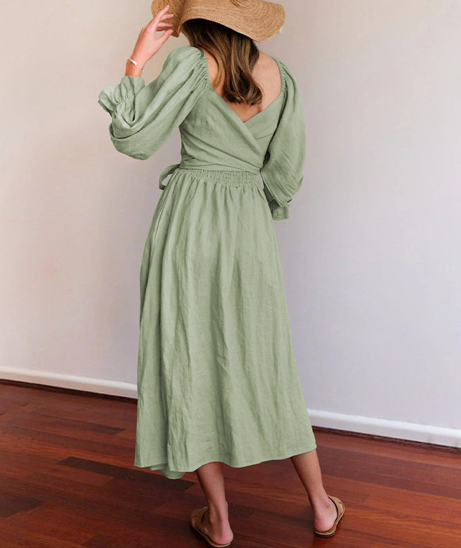 Summer Midi Dress with Ruffles | Ideal for Summer