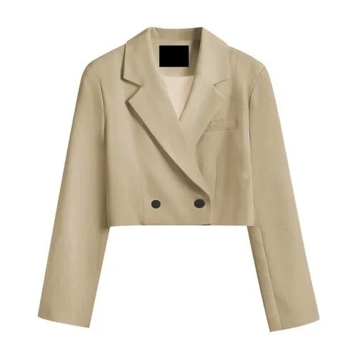 Ivyshape | Modern and Stylish Cropped Blazer