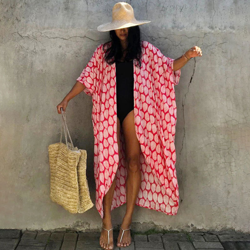 Ivyshape | Glamorous Sun Protection Resort Beach Dress Cover Up